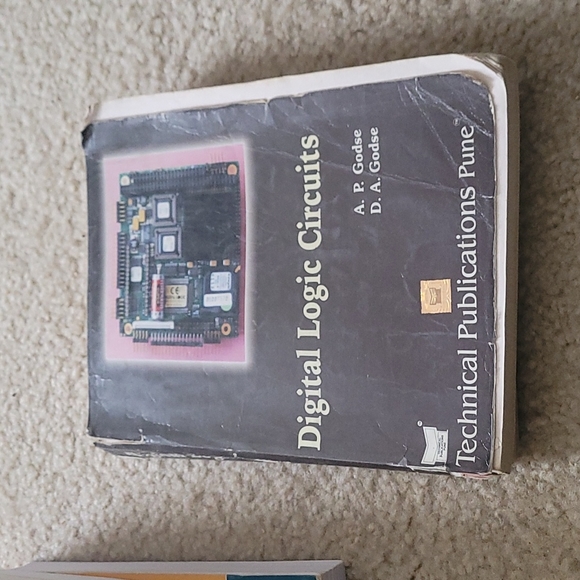 Digital logic circuits used. One page torn - Picture 1 of 1